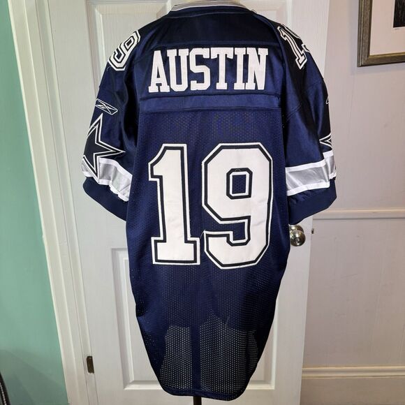 Dallas Cowboys Miles Austin Jersey Mens 50 Reebok On Field 50th Anniversary Sewn - Picture 2 of 13